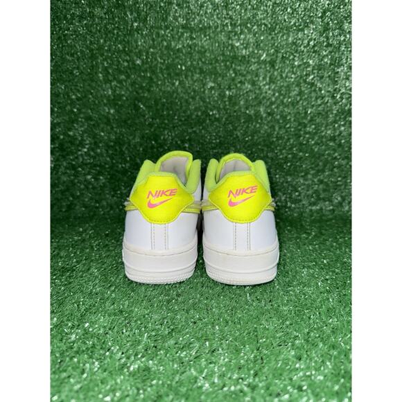 Nike Air Force 1 '07‎ Women's Size 7 Volt Green White Athletic Shoes Sneakers - Picture 7 of 9